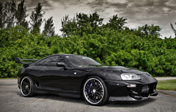 Toyota Supra black