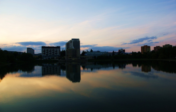 озеро в Братиславе