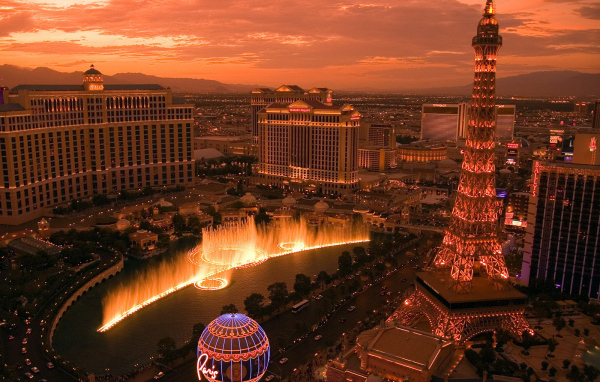 Лас Вегас вечером