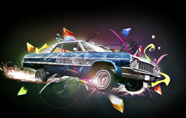 Старое авто, тюнинг