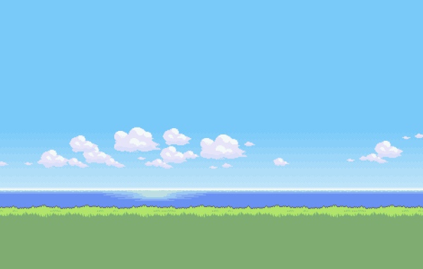 Голубое небо