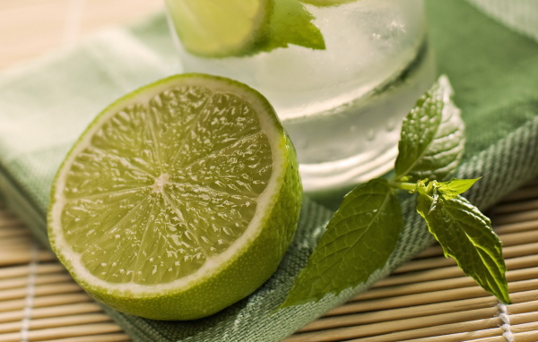 Лайм с мятой