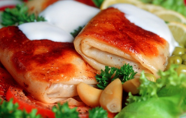 Блины с начинкой