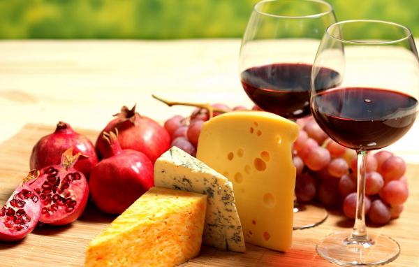 Вино и сыры