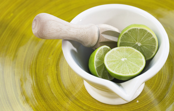 Лайм в ступке