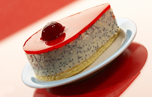 Пирожное с желе