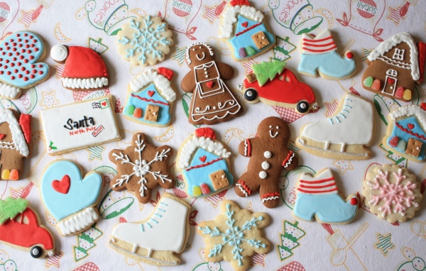 Фигурки из печенья