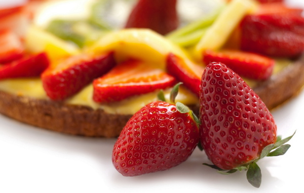 Клубничный пирог