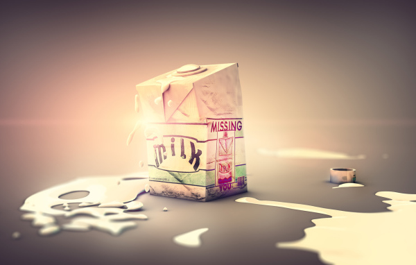 Разлитое молоко