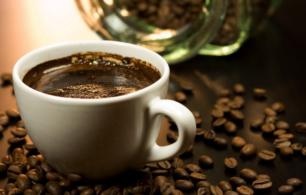 Крепкий кофе