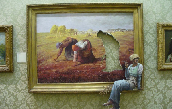 Вылезла покурить