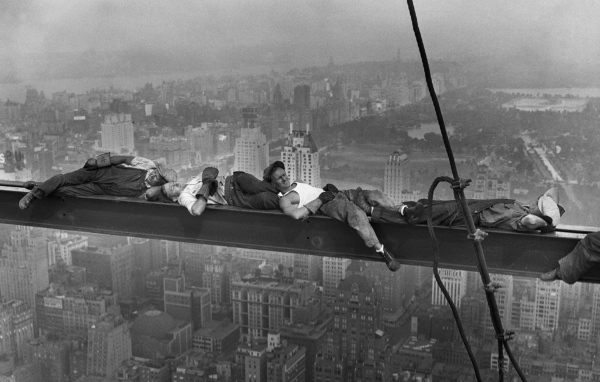 Так отдыхают монтажники