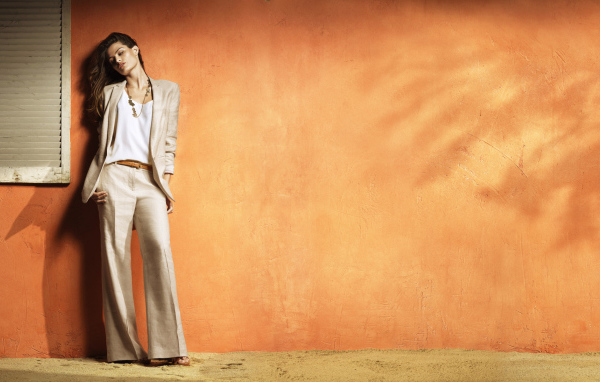 Длинноногая модель