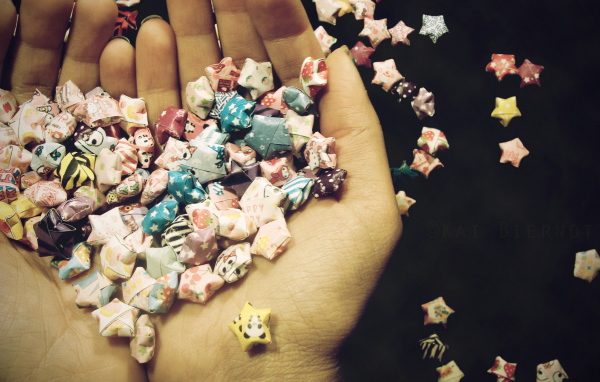 Сердце из звездочек