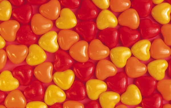 Сердечки-камешки