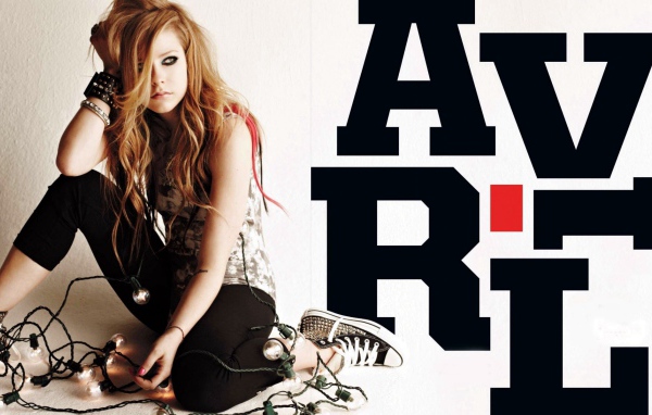 певица Avril Lavigne
