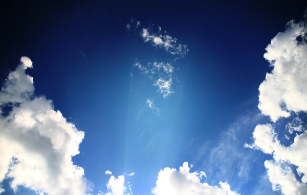 Лучи сквозь облака