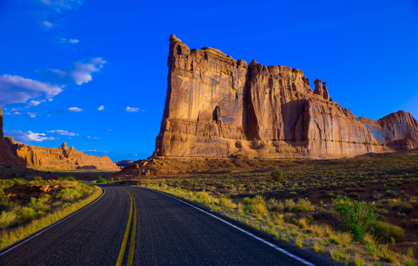 Дорога через пустыню