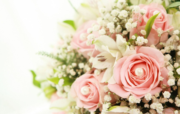 Букет с розами