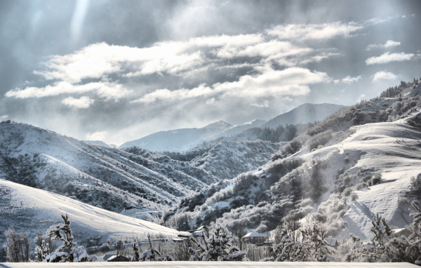 Снежные склоны