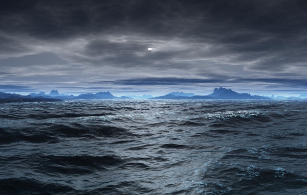 Неспокойное море