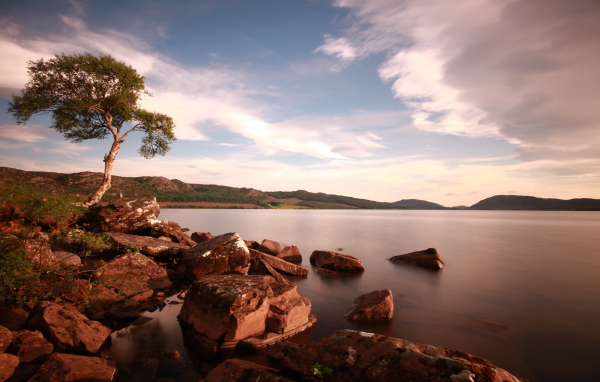 Берег озера