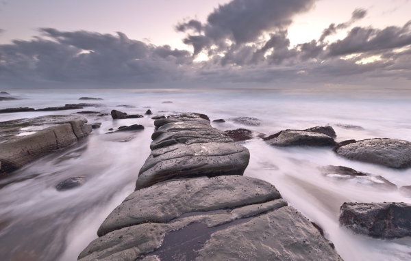 Камни в море