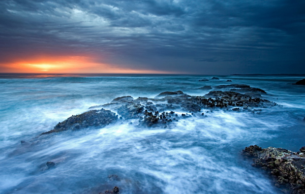 Морской закат