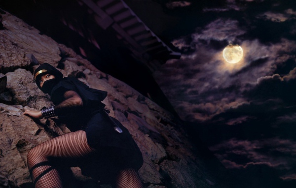 Девушка-ниндзя