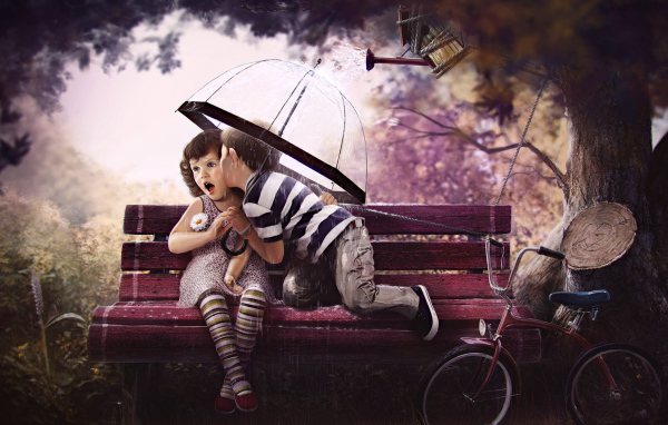 Первый поцелуй