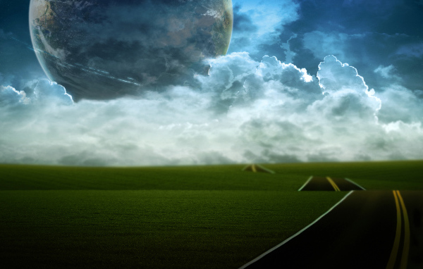 Планета на небе