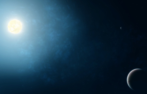 Светящийся газовый гигант