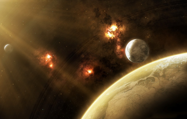 Планета и ее спутник