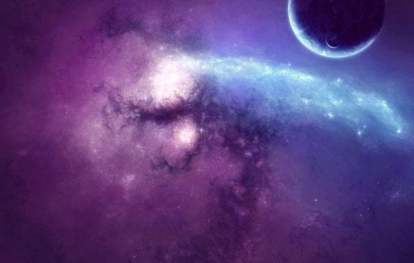 Планета и спутник