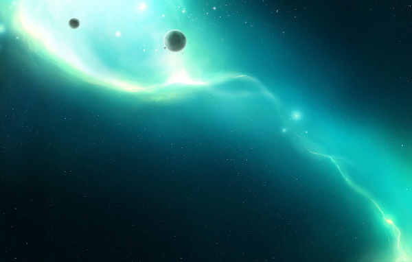 Планеты около свечения