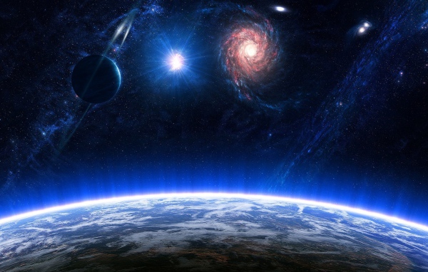 Космическое светило и планета