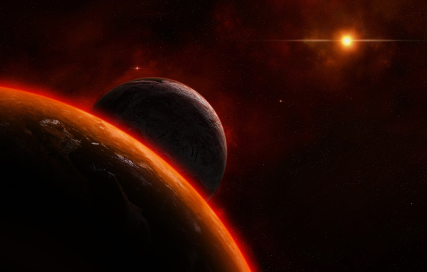 Два космических гиганта