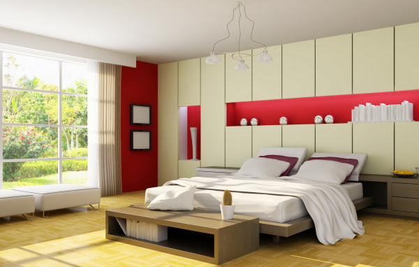 Интерьер спальной комнаты