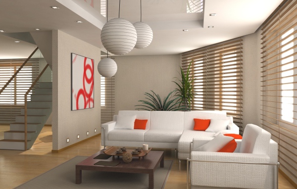 Гостинная в доме