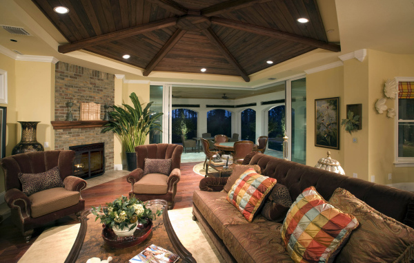 Деревянные потолки