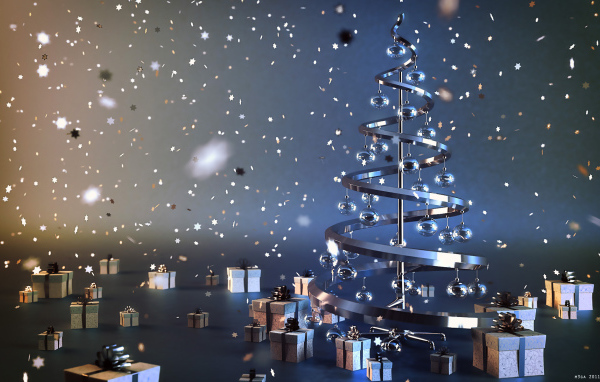 Елка и подарки