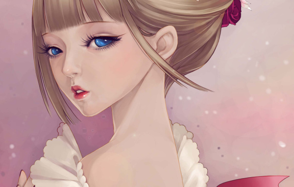 Красивый макияж - аниме