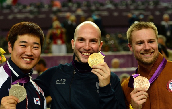 Jonghyun Kim, Niccolo Campriani, Matthew Emmons