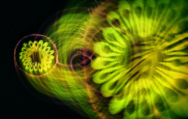 Зеленая абстракция