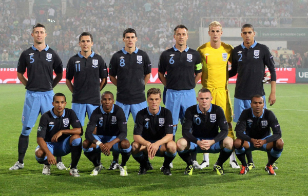 Команда Англии