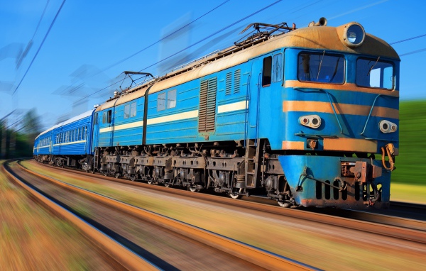 Старый поезд