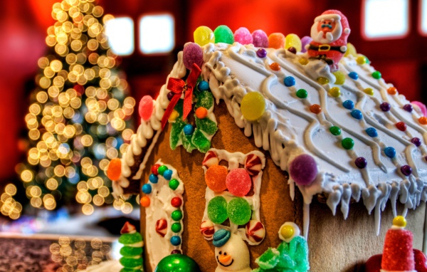 Рождественская избушка