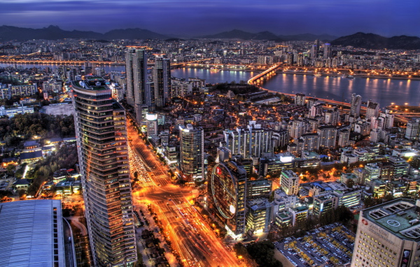 Вечер в Сеуле