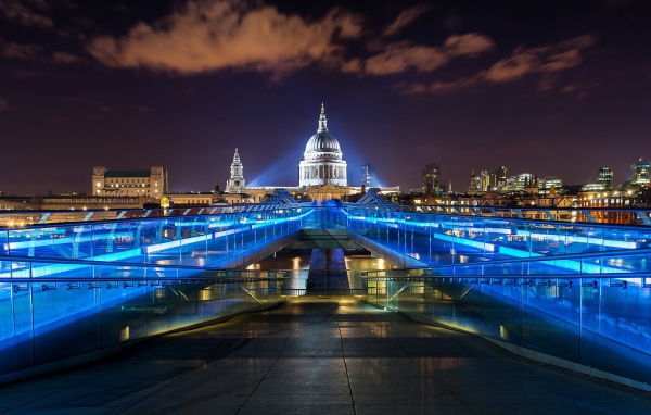 Лондон в ночи