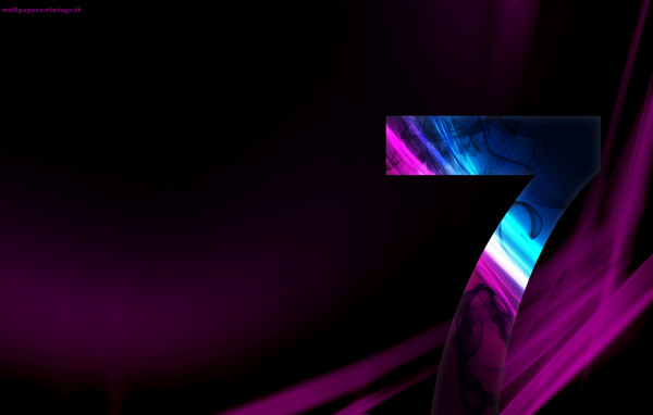 Фиолетовый Windows 7